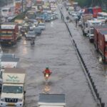 Heavy rain causes waterlogging and traffic disruption across Delhi-NCR