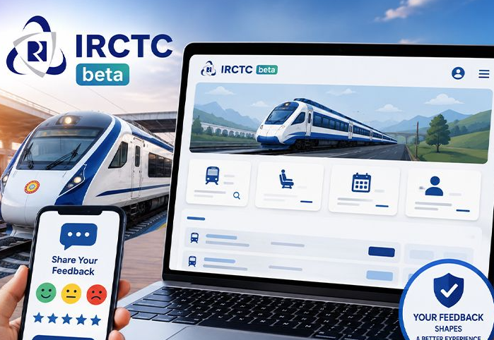 IRCTC New Beta Website